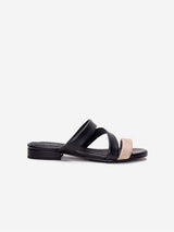 Immaculate Vegan - NAE Vegan Shoes Finna Women's Vegan Apple Leather Sandals | Black 36