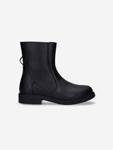 Immaculate Vegan - NAE Vegan Shoes Leto Unisex Vegan Leather Tall Ankle Boots | Black 36