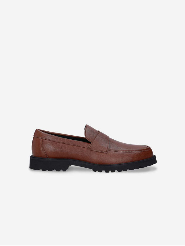 NAE Vegan Shoes Mateo Men's Vegan Leather Loafers | Brown 40