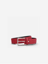 Immaculate Vegan - NAE Vegan Shoes Seva Men's Piñatex Vegan Leather Belt | Red 90/36