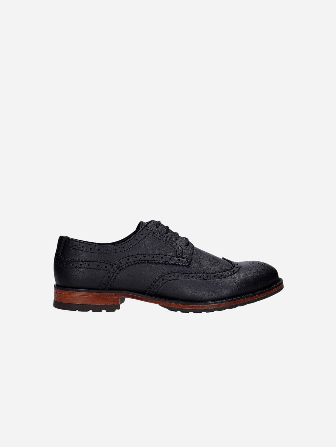 NAE Vegan Shoes Siro Men's Formal Shoes | Black UK12 / EU47 / US13