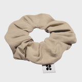 Immaculate Vegan - New Orchard Upcycled Organic Cotton Scrunchies | Multiple Colours Light Beige