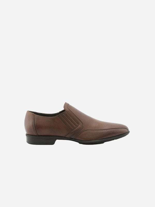 NOAH - Italian Vegan Shoes Gianni Men's Vegan Leather Moccasins | Brown Brown / UK6.5 / EU40 / US7