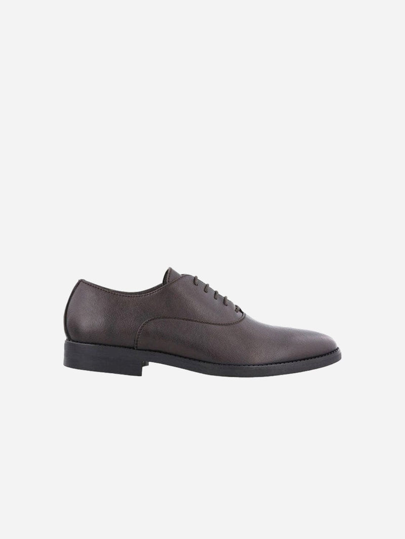 NOAH - Italian Vegan Shoes Damiano Men's Nappa  Vegan Leather Oxford Shoes | Brown