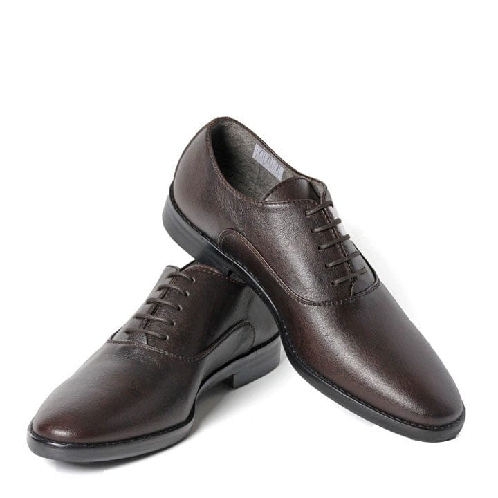 NOAH - Italian Vegan Shoes Damiano Nappa Men's Oxford Shoe | Brown
