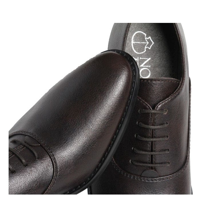 NOAH - Italian Vegan Shoes Damiano Nappa Men's Oxford Shoe | Brown