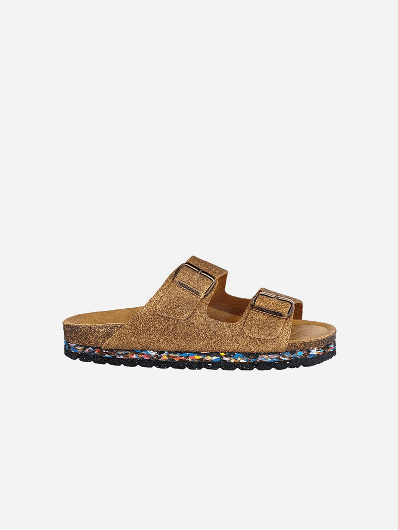 Nuoceans Nuo Palm Tree Fibre & Cork Buckled Sandals | Coco UK3 / EU36 / US5.5