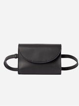 Immaculate Vegan - O My Bag Sanne Apple Leather Vegan Belt Bag | Black Black / Vegan Uppeal™