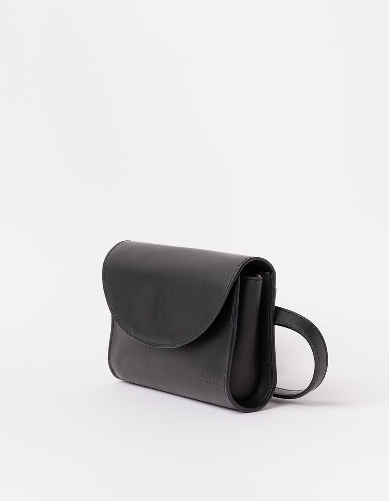 O My Bag Sanne Belt Bag - Black Vegan Uppeal™ Black / Vegan Uppeal™