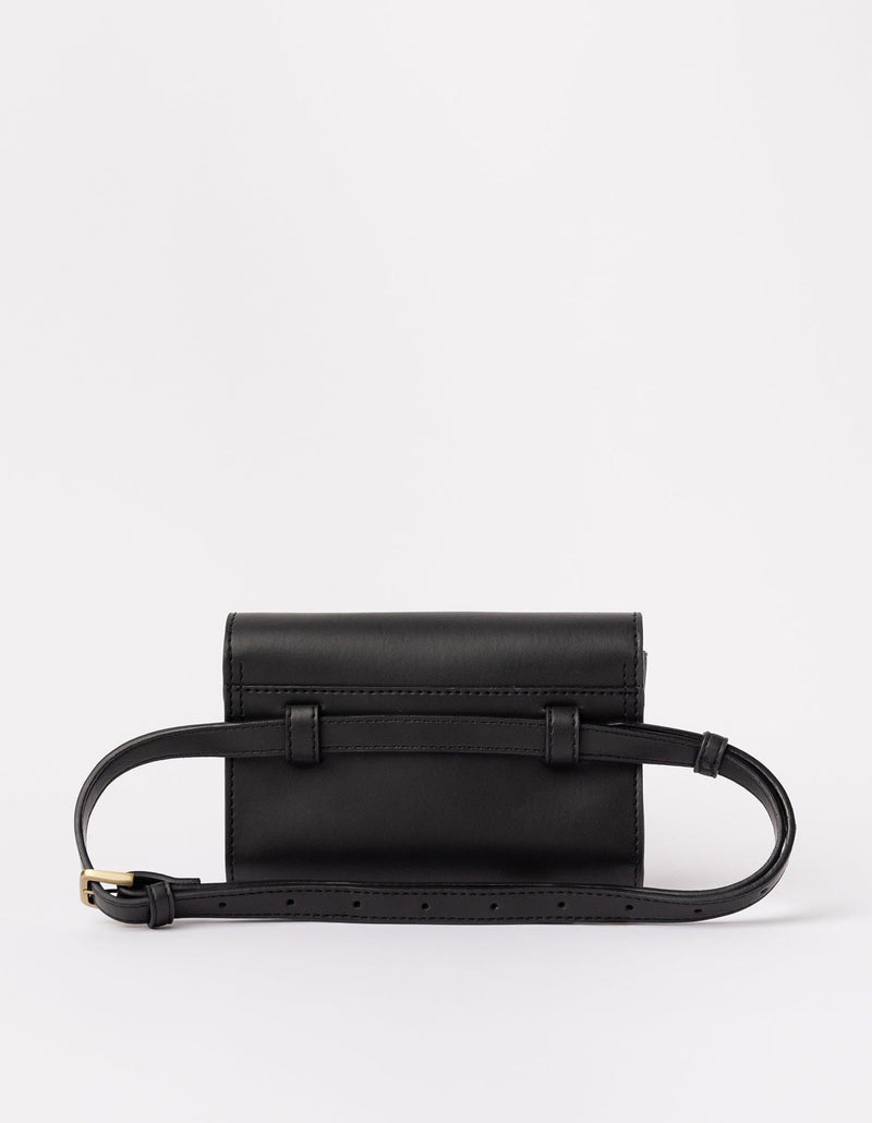 O My Bag Sanne Belt Bag - Black Vegan Uppeal™ Black / Vegan Uppeal™