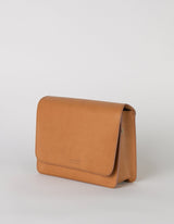 Immaculate Vegan - O My Bag Audrey Apple Leather Vegan Crossbody | Brown Cognac / Vegan Uppeal™ / Medium