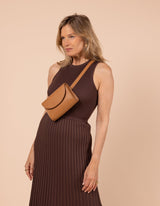 Immaculate Vegan - O My Bag Sanne Belt Bag - Cognac Vegan Uppeal™ Cognac / Vegan Uppeal™