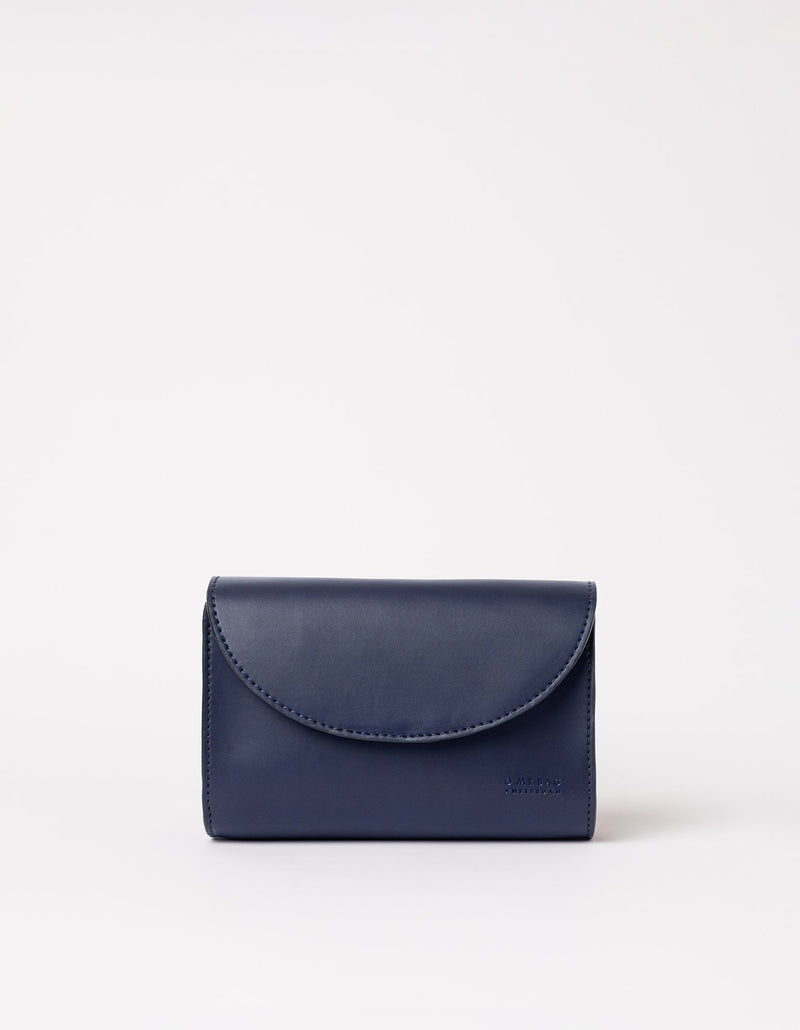 O My Bag Sanne Apple Leather Vegan Belt Bag | Navy Navy / Vegan Uppeal™