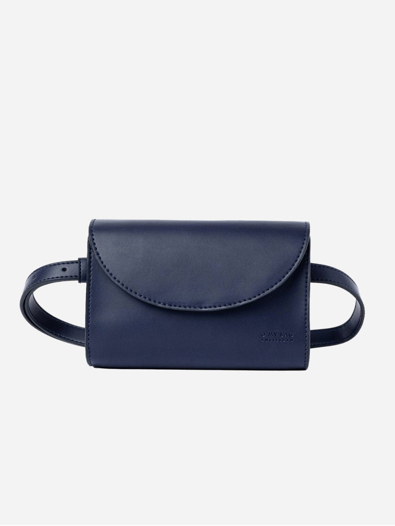 O My Bag Sanne Apple Leather Vegan Belt Bag | Navy Navy / Vegan Uppeal™