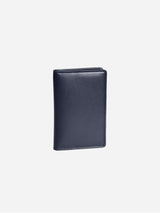 Immaculate Vegan - Oliver Co. London Premium RFID Apple Leather Compact Vegan Wallet | Coastal Blue Coastal Blue