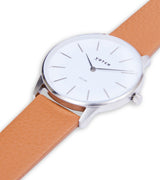 Immaculate Vegan - Votch Silver & Tan Watch | Solar Classic