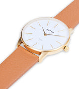 Immaculate Vegan - Votch Gold & Tan Watch | Solar Classic