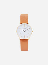 Immaculate Vegan - Votch Solar Classic Appleskin Vegan Leather Watch | Gold & Tan Watch