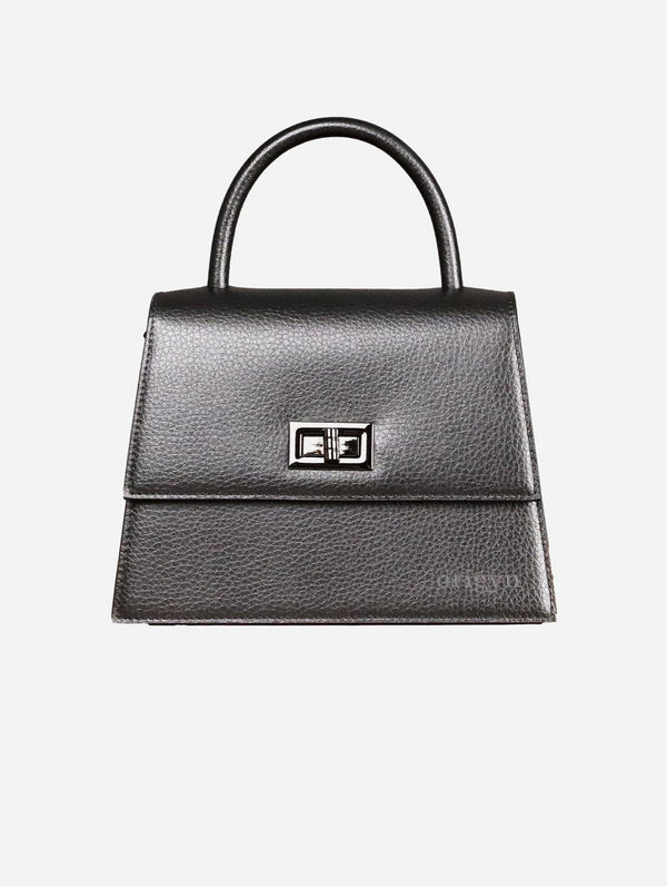 Origyn Origyn 03 MIRUM® Leather Kelly Bag | Black Black