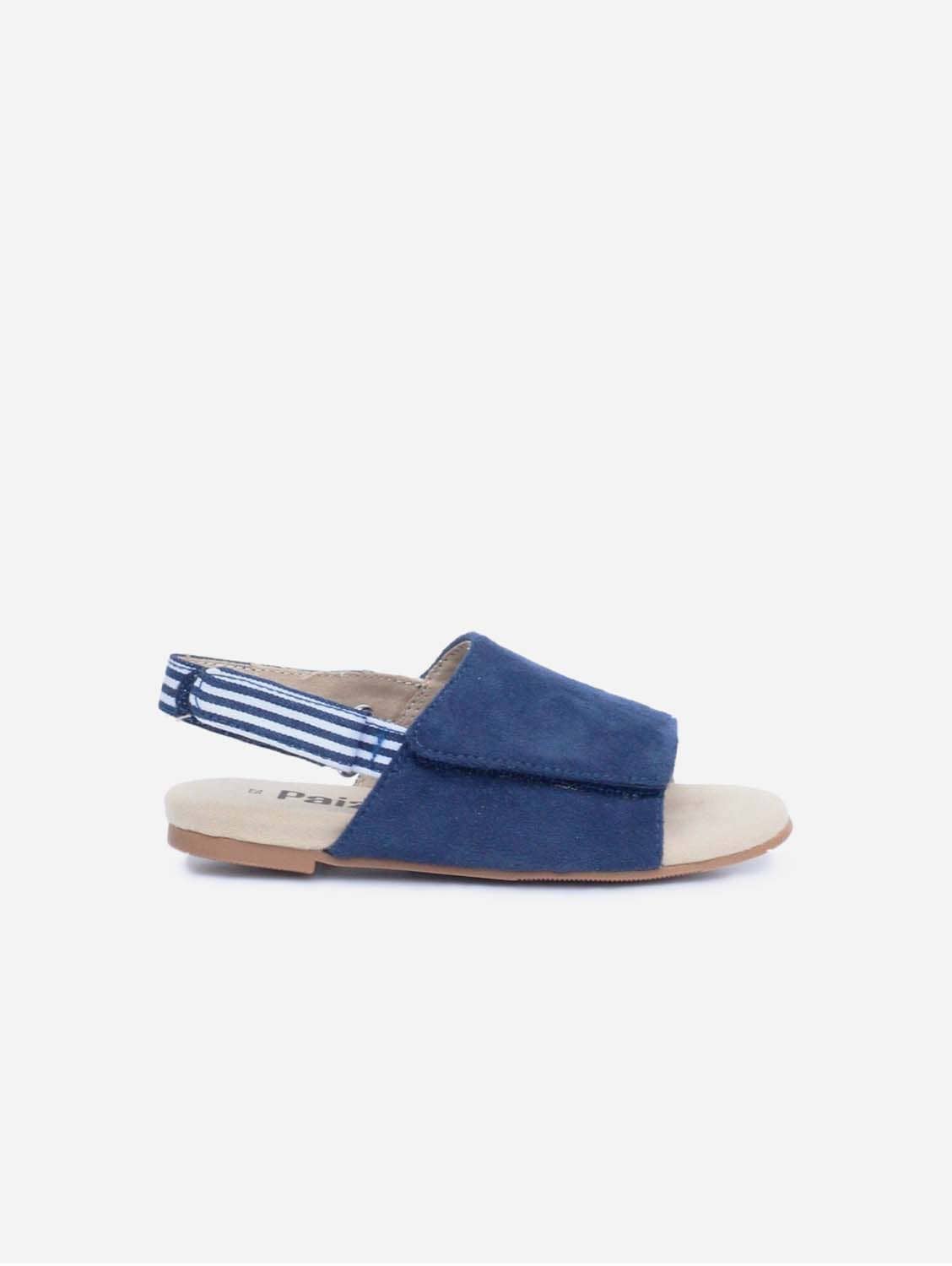 PAIZO AMMOS, Blue Stripe Velcro Sandal 24 (16cm)