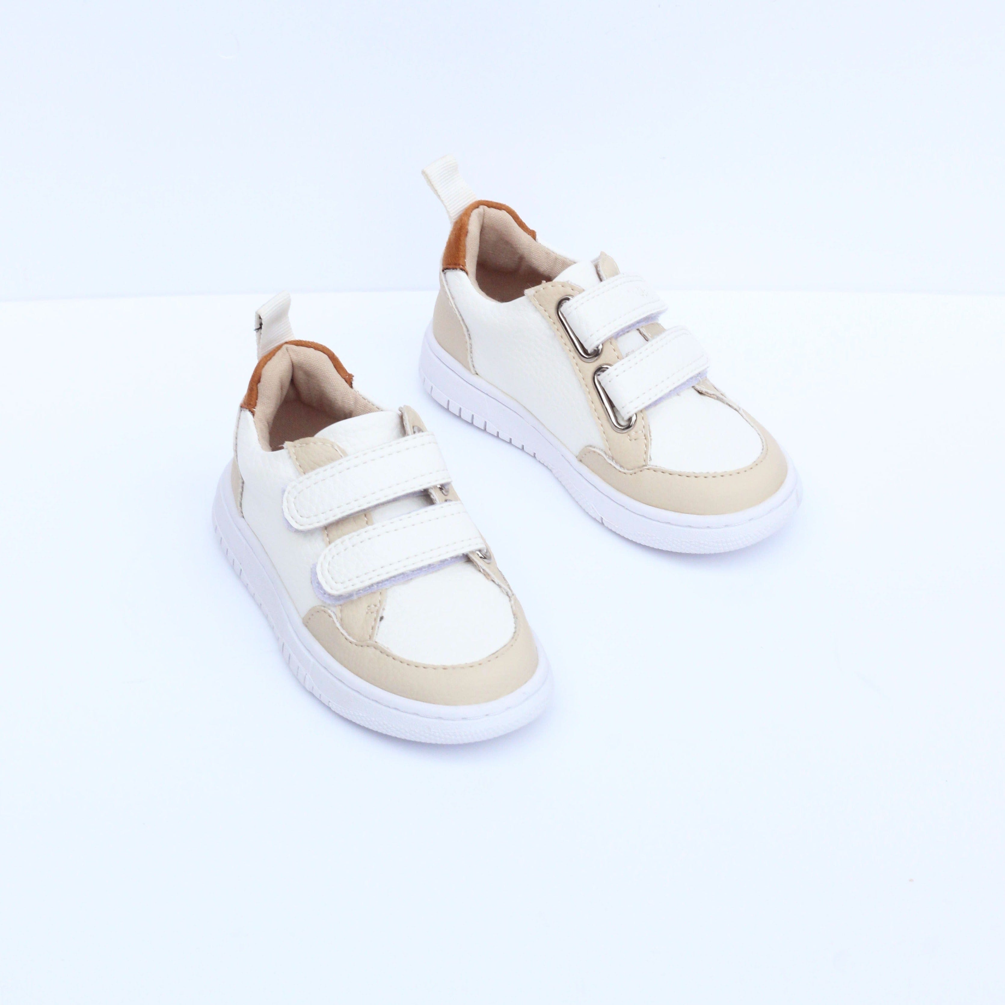 PAIZO KIPOS, White Velcro Sneakers