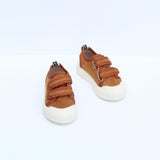 Immaculate Vegan - PAIZO SELENE, Orange Velcro Sneakers