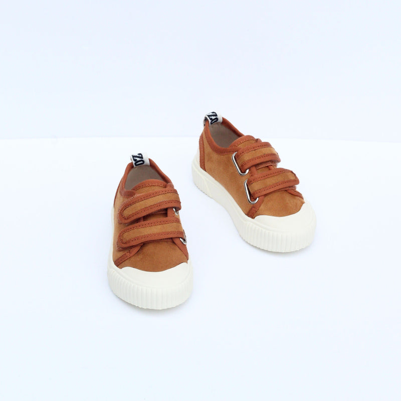 PAIZO SELENE, Orange Velcro Sneakers