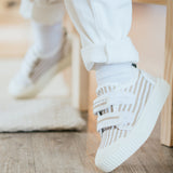 Immaculate Vegan - PAIZO SELENE, Stripe Velcro Sneakers