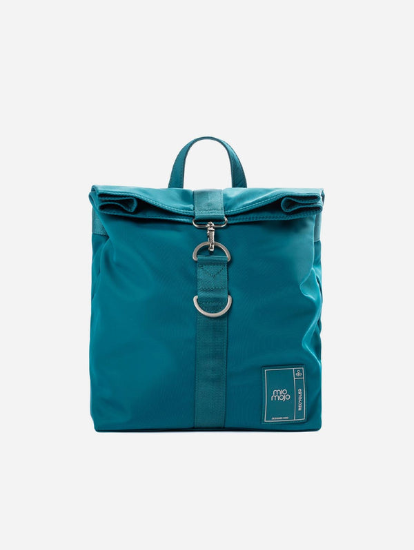 Penelope Recycled Nylon Vegan Backpack | Teal