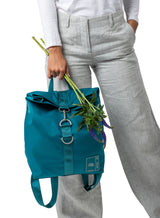 Immaculate Vegan - Penelope Recycled Nylon Vegan Backpack | Teal