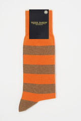 Immaculate Vegan - Peper Harow Equilibrium Organic Men's Socks - Orange