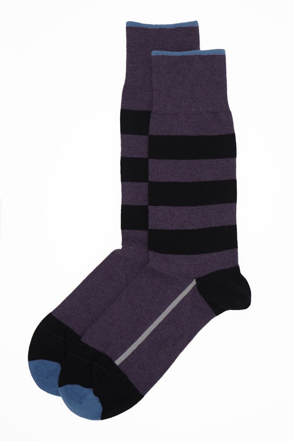 Peper Harow Equilibrium Organic Men's Socks - Purple