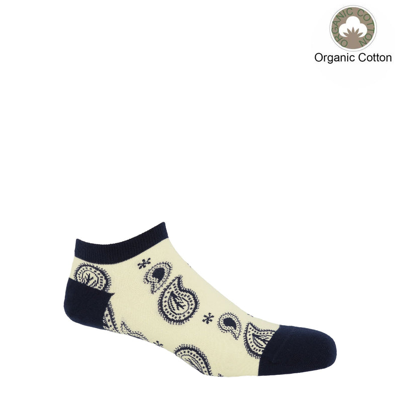 Men’s Organic Cotton Trainer Sock Bundle | White & Grey
