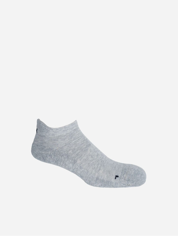 Peper Harow Organic Cotton Men's Trainer Socks | Grey