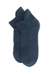 Immaculate Vegan - Peper Harow Organic Men's Trainer Sport Socks - Navy