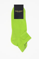 Immaculate Vegan - Peper Harow Organic Men's Trainer Sport Socks - Neon