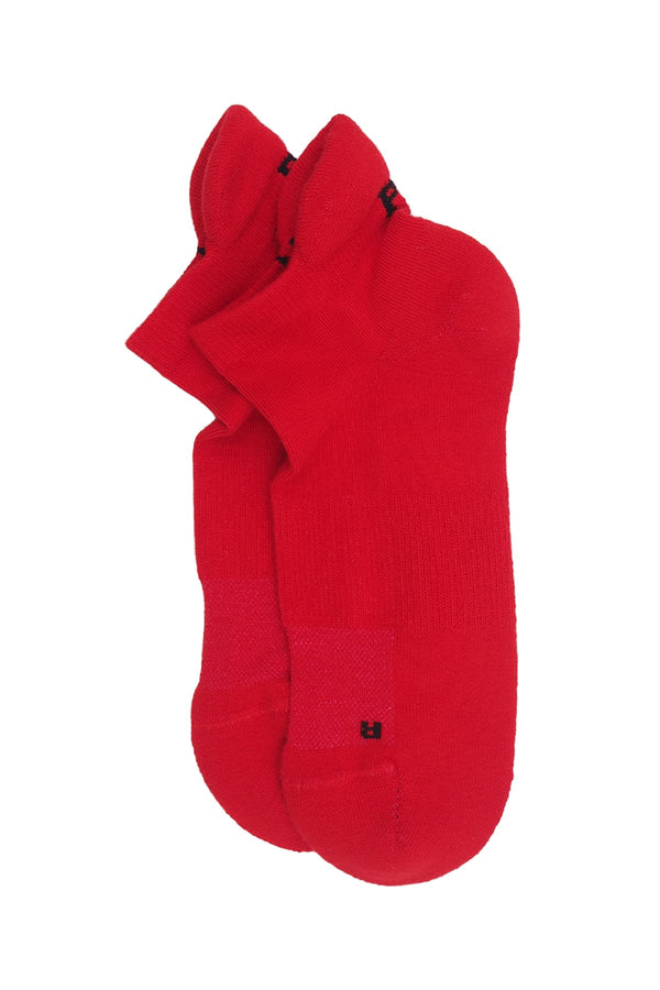 Peper Harow Organic Men's Trainer Sport Socks - Red