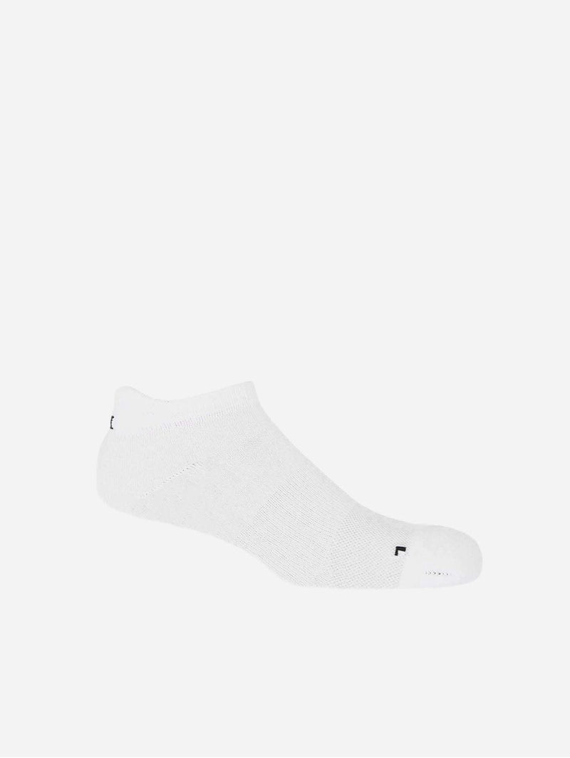 Peper Harow Organic Cotton Men's Trainer Socks | White