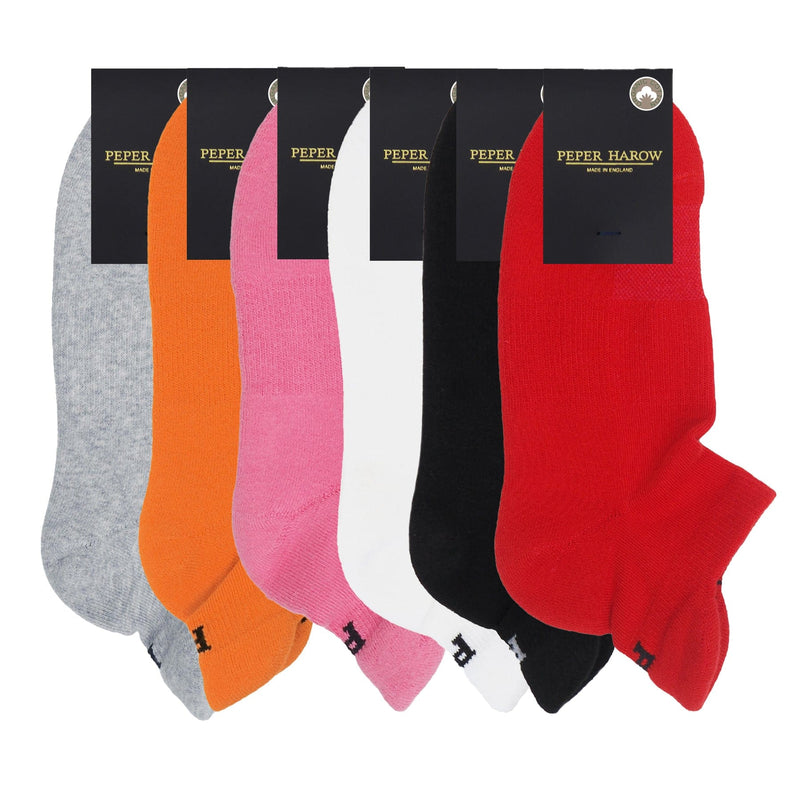 Peper Harow Women's Sport Trainer Sock Bundle - Organic