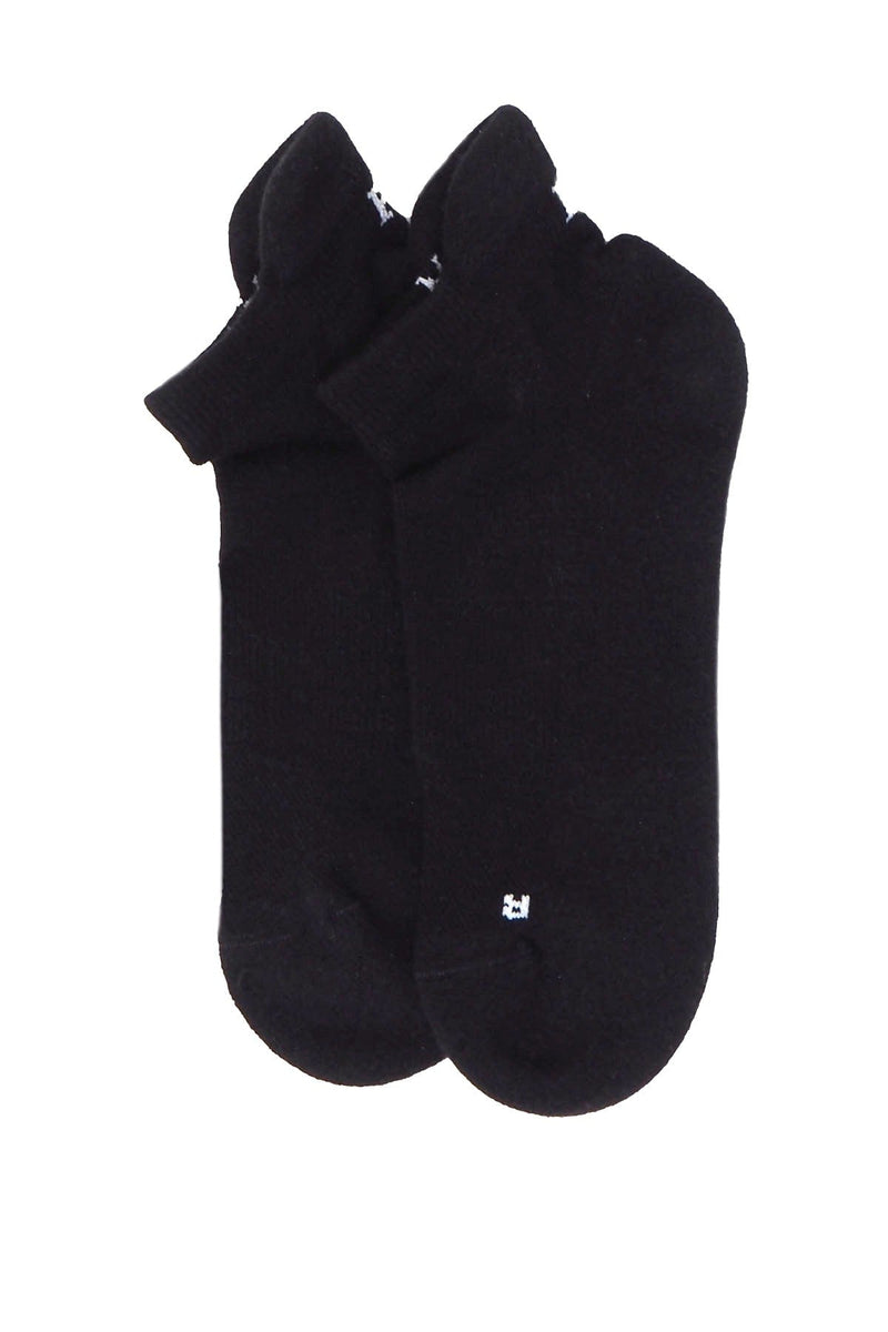 Peper Harow Organic Women's Trainer Sport Socks - Black