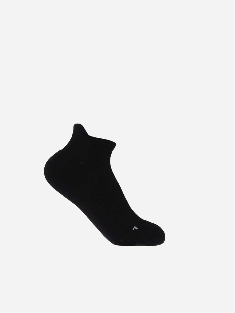 Peper Harow Organic Cotton Women's Trainer Socks | Black