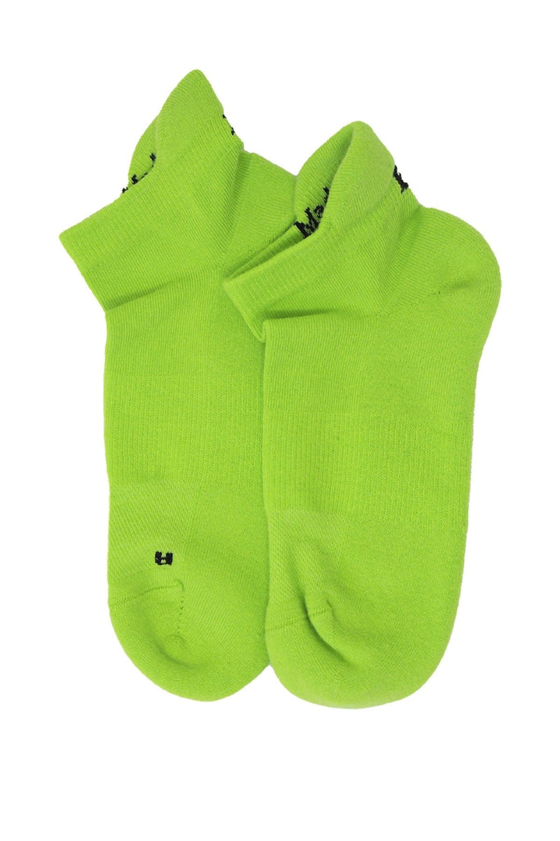 Peper Harow Organic Women's Trainer Sport Socks - Neon