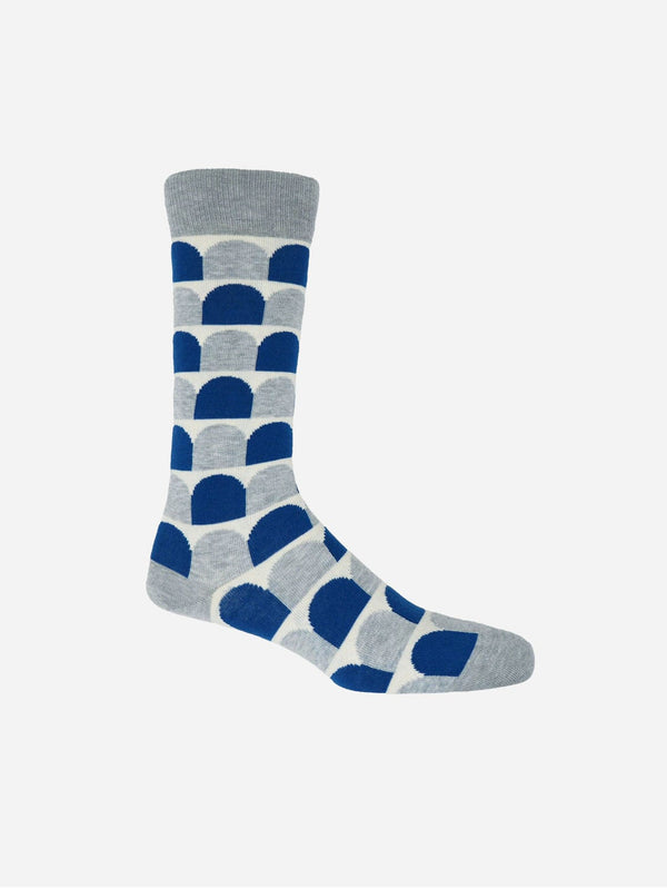 Peper Harow Ouse  Men's Organic Cotton Socks | Grey