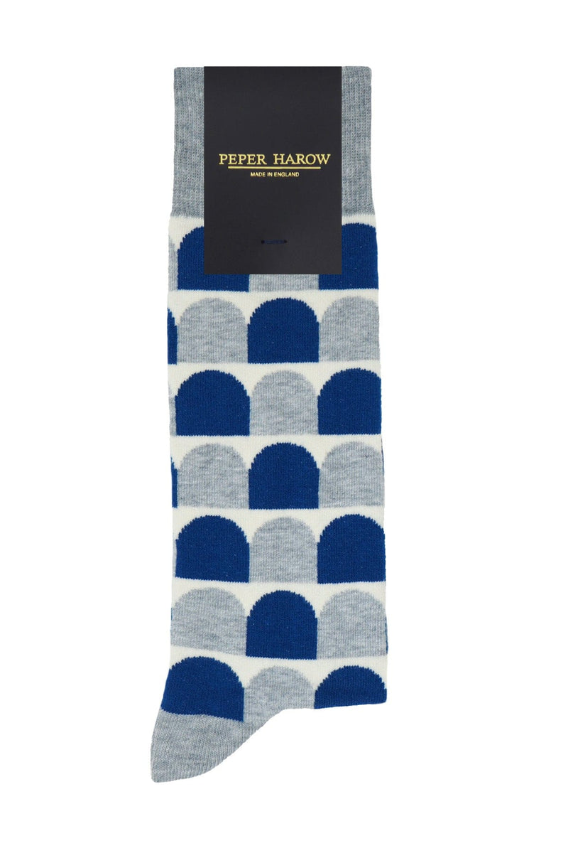 Peper Harow Ouse Men's Socks - Grey