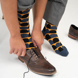 Immaculate Vegan - Peper Harow Ouse Men's Socks - Navy