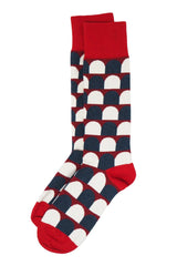 Immaculate Vegan - Peper Harow Ouse Men's Socks - Red