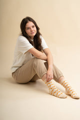 Immaculate Vegan - Peper Harow Ouse Women's Socks - Beige