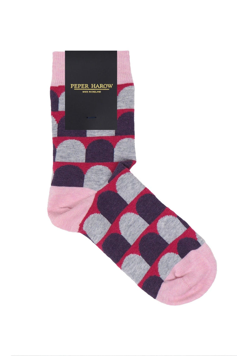 Peper Harow Ouse Women's Socks - Pink