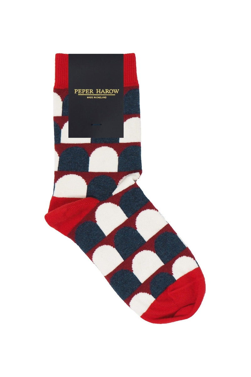 Peper Harow Ouse Women's Socks - Red