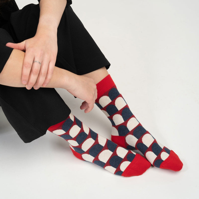 Peper Harow Ouse Women's Socks - Red